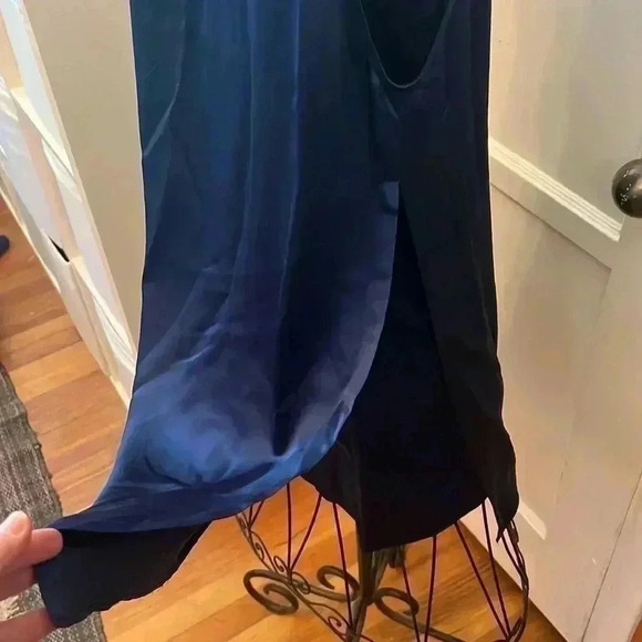 Helmut Lang for INTERMIX Silk Dress-Sz M - Picture 3 of 8